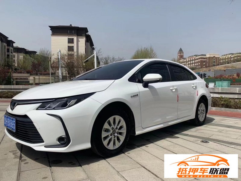  21年豐田卡羅拉轎車 