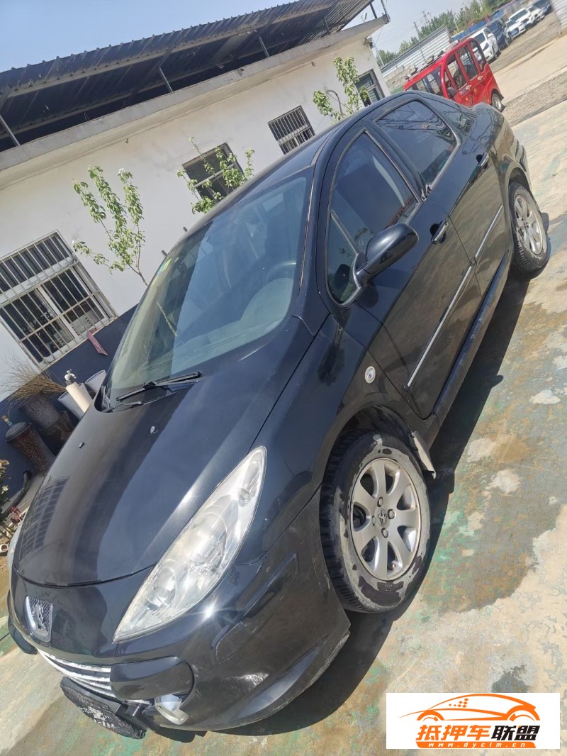  10年標(biāo)致307轎車 