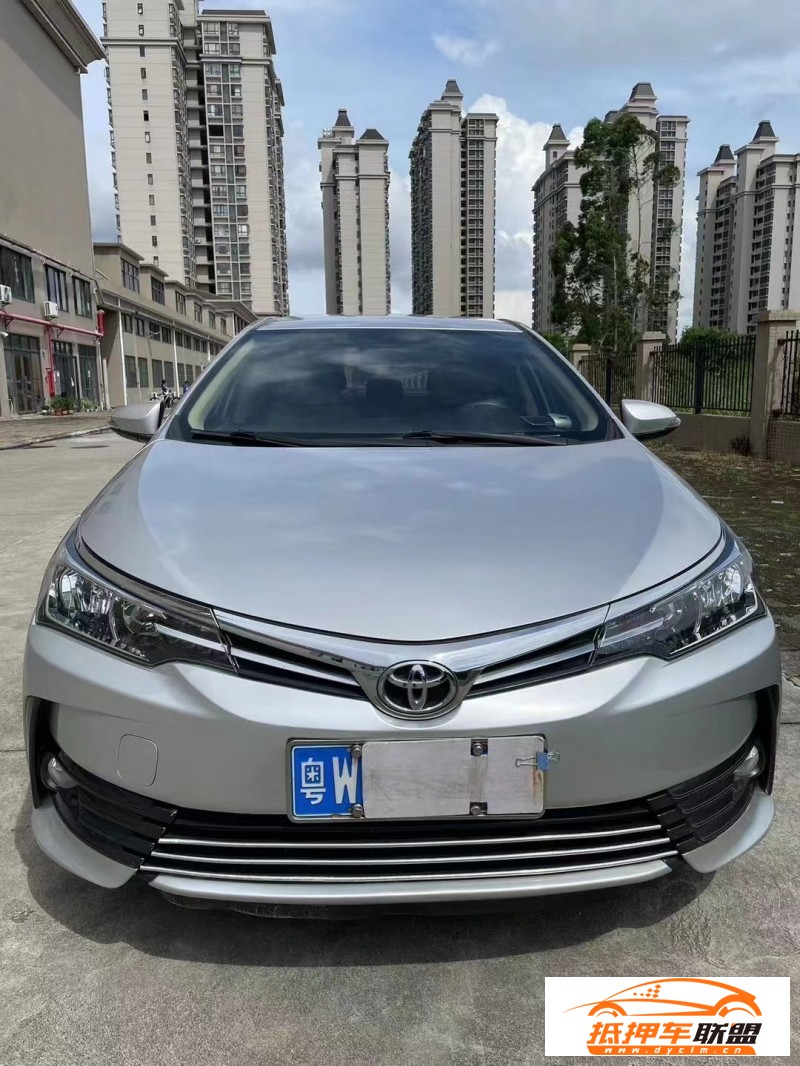  18年豐田卡羅拉轎車 