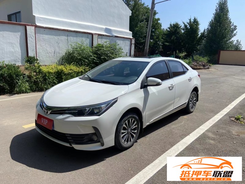  19年豐田卡羅拉轎車 