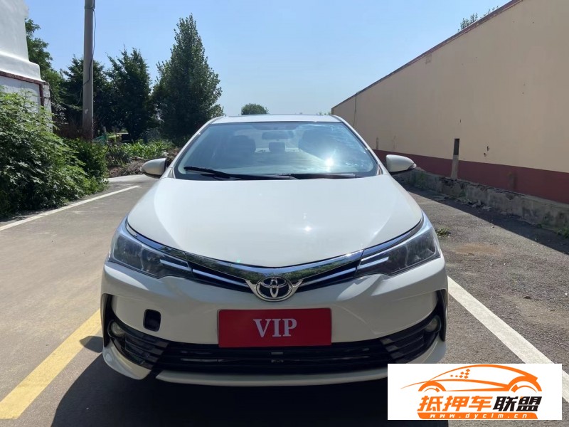  19年豐田卡羅拉轎車 