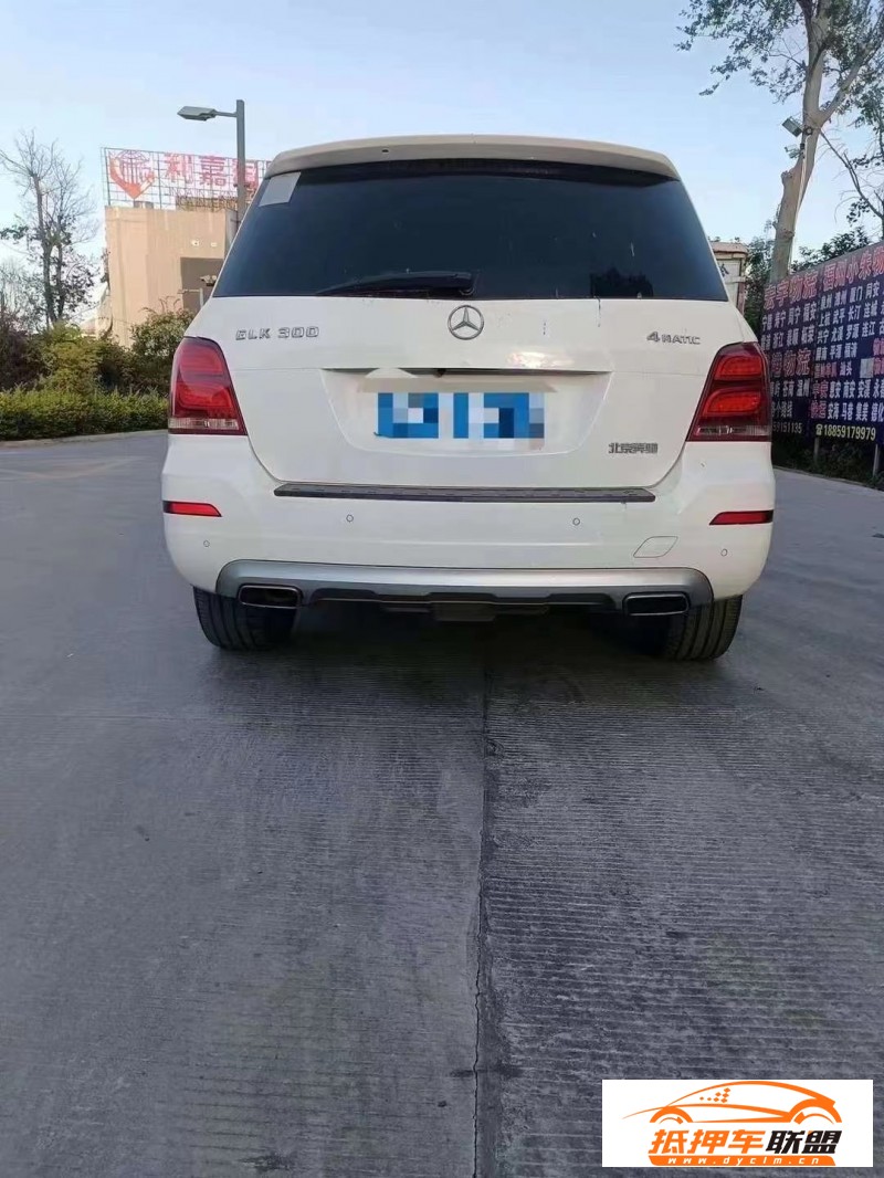  13年奔馳GLKSUV 