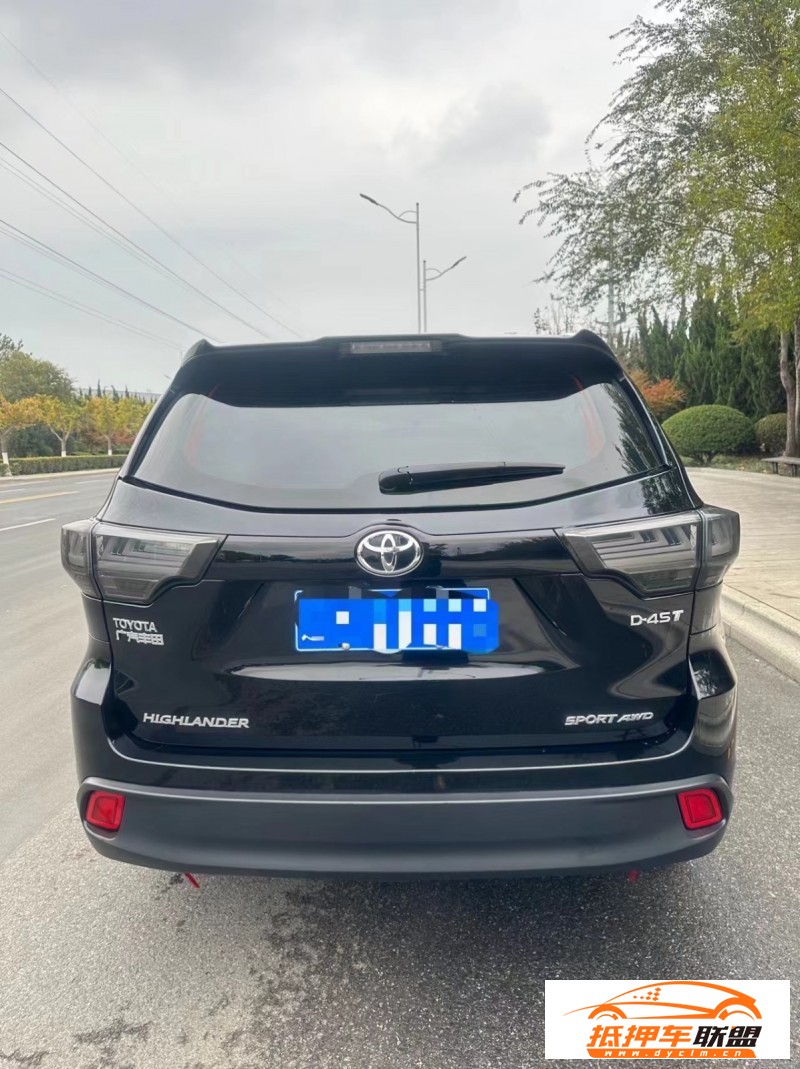  17年豐田漢蘭達SUV 