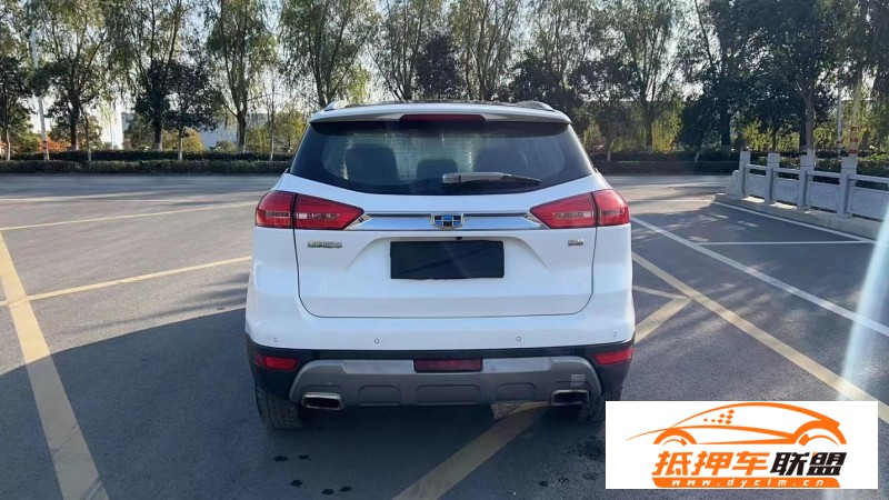  17年吉利博越SUV 