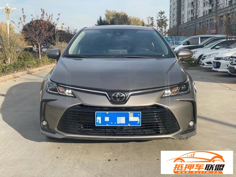  21年豐田卡羅拉轎車 
